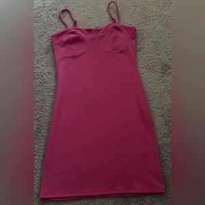 Ambiance Pink Midi Dress